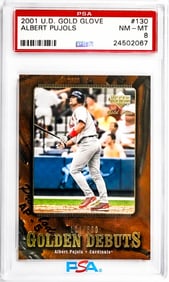 Albert Pujols 2001 U.D. Gold Glove #124/500