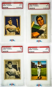 Bobby Thomson 1948-1952 Bowman Graded Cards