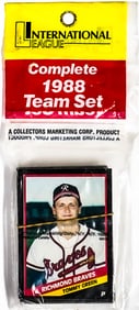 1988 CMC Richmond Braves Set John Smoltz SEALED