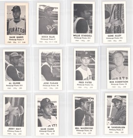1970 Jack in the Box Pittsburgh Pirates Set