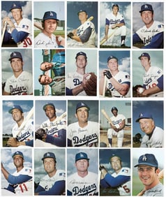 1971 Ticketron Dodgers and Giants Schedule Cards )