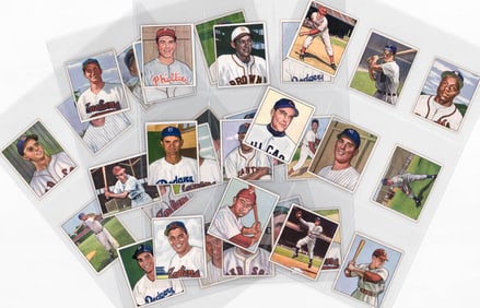 1950 Bowman Baseball Cards (33)