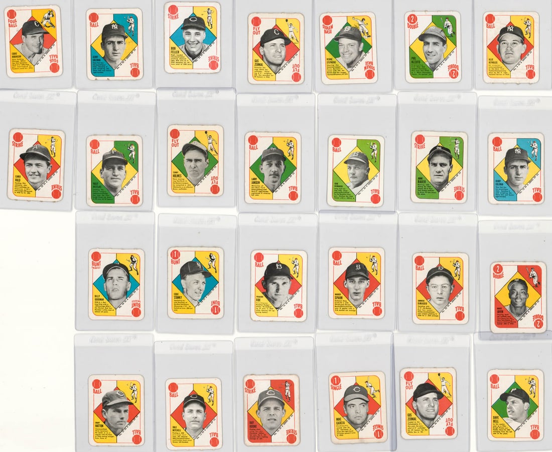 (26) 1951 Topps Red Backs (1 of 9)