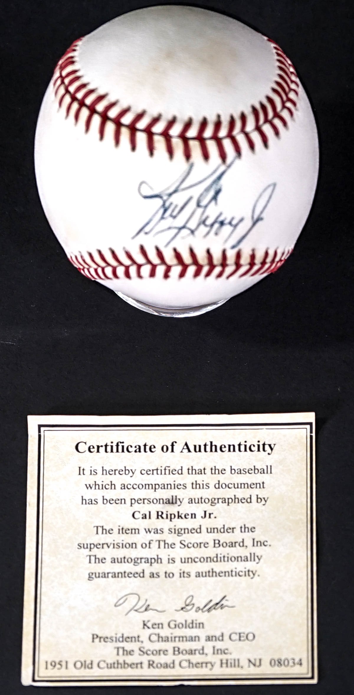 Ken Griffey, Jr. Single Signed Baseball BAS (1 of 3)