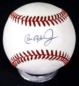 Cal Ripken, Jr. Single Signed Baseball BAS