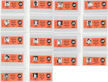 1984 National Sports Collector's Convention Set