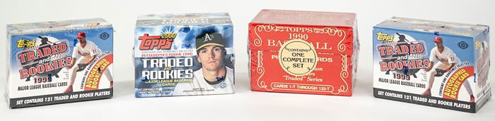 Topps Traded & Rookies SEALED (4)
