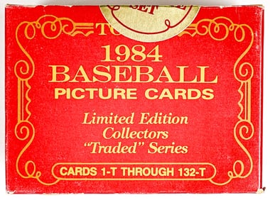 1984 Topps Traded Tiffany Baseball Sealed