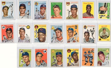 1950's Topps Baseball Cards (20)
