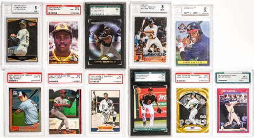 Graded Baseball Cards (11)