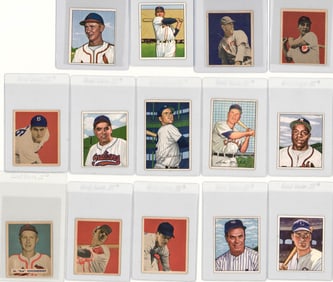 1949-52 Bowman Baseball Cards (14)