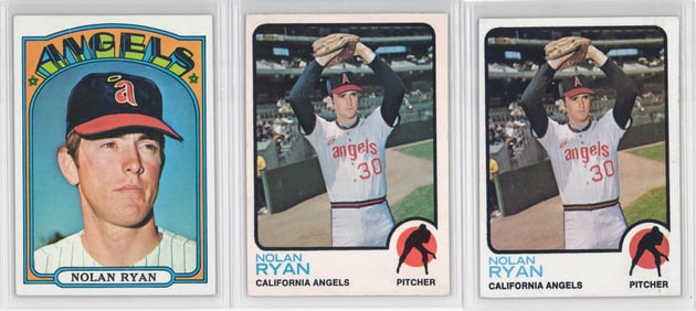 Nolan Ryan Cards (3)