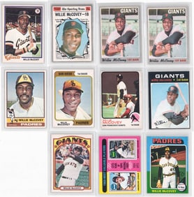 Willie McCovey Vintage O-Pee-Chee BB Cards (11)