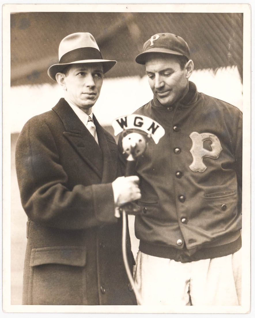 George Burke Vintage Baseball Photo [Pirates] (1 of 2)