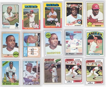 Joe Morgan Vintage, Bench Topps Baseball Cards-14