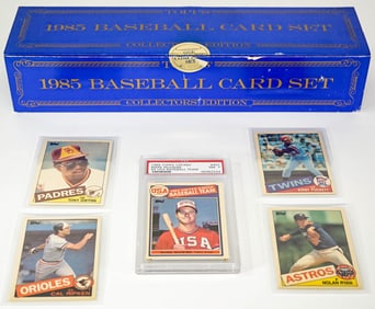 1985 Topps Tiffany Baseball Complete Set