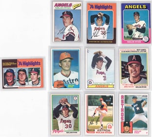 Nolan Ryan O-Pee-Chee Vintage Baseball Cards