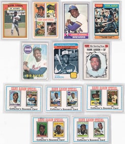 Hank Aaron O-Pee-Chee Baseball Cards (12)