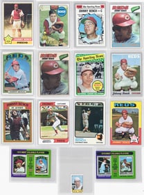 Johnny Bench Vintage Topps Cards (15)