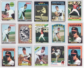 Jim Palmer Vintage Baseball Cards (15)