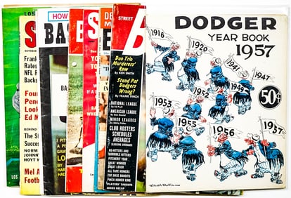 Brooklyn/Los Angeles Dodgers Publications (9)