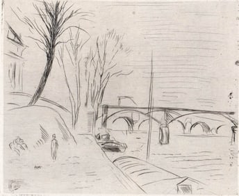 Andre Denoyer de Segonzac SIGNED Etching #6/45
