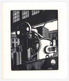 Kevin B. O'Callaghan Wood Engraving [Industrial]
