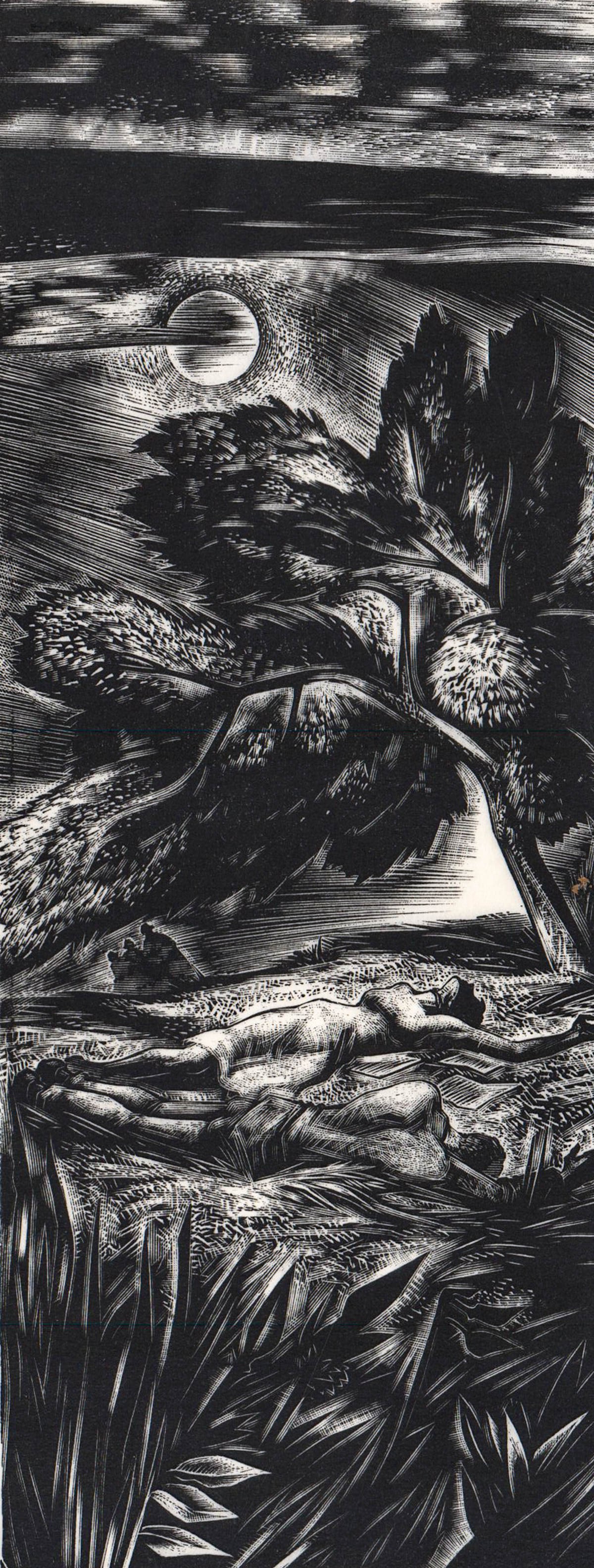 Lynd Ward SIGNED Wood Engraving (1 of 4)