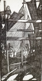 Howard Norton Cook Original Signed Engraving