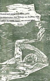 Jacob Landau Woodcut SIGNED [Nested and Quiet]