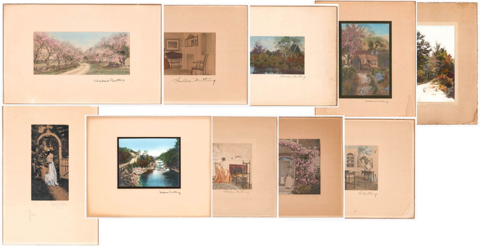 Hand Tinted (10) Photos -Wallace Nutting & Others (1 of 11)