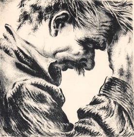 Greta Matson Lithograph S/N [The Prayer]