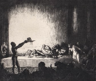 William Arthur Narbeth S/N Etching [Salome 1920]