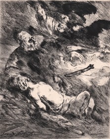Lovis Corinth Etching [Plate Signed] Etching