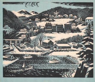 Carroll Thayer Berry Woodcut SIGNED [Rockport]