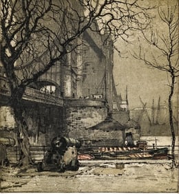 Original Hand Signed Luigi Kasimir Signed Etching