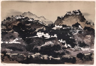 Adolf Dehn Lithograph SIGNED [Landscape]