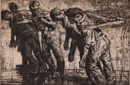 Frank Brangwyn Print SIGNED 1906