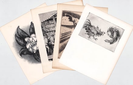 American Artists (4) Prints