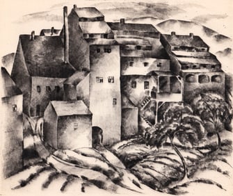 Albert Heckman Signed & Numbered Lithograph