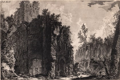 Piranesi Remains of the House and Baths of Sallust
