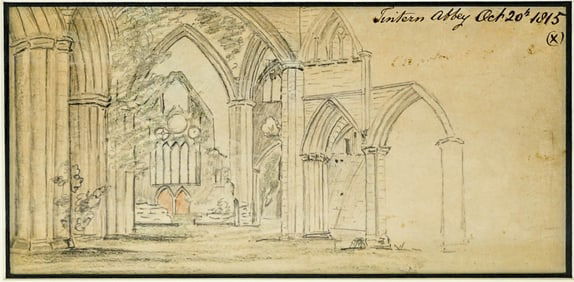Interior (of) Abbey October 20th 1815