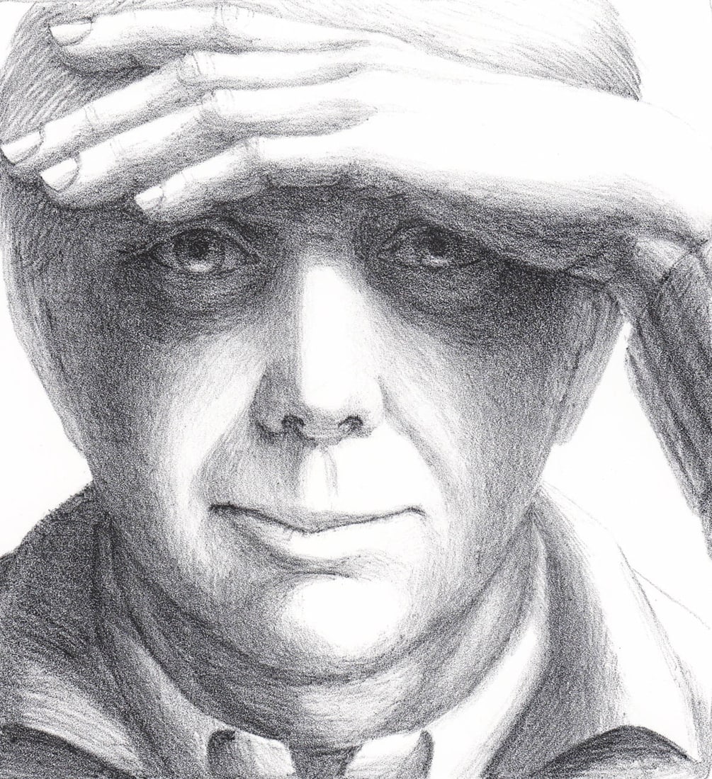 George Tooker SIGNED Lithograph 127/250 [Self] (1 of 5)