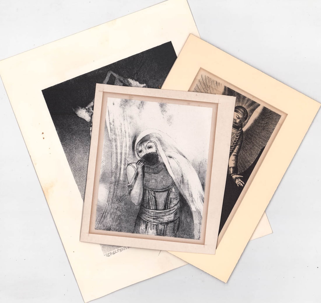 Vintage (3) Lithographs [Rockwell Kent] (1 of 7)