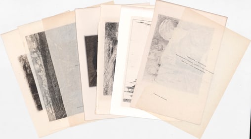 Antique (6) Etchings [Various Artists]