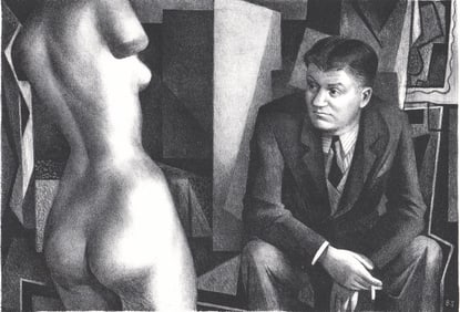 Benton Spruance SIGNED Lithograph