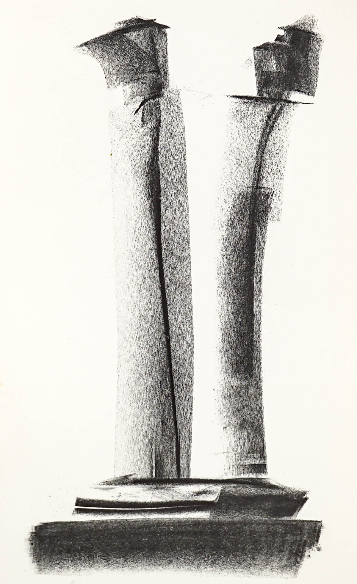 Alain Kirili Large Hand Signed Lithograph (1 of 5)