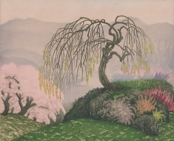 Ferdinand Michel SIGNED Aquatint Etching