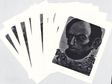 Fritz Eichenberg (10) SIGNED [Homage 1984]