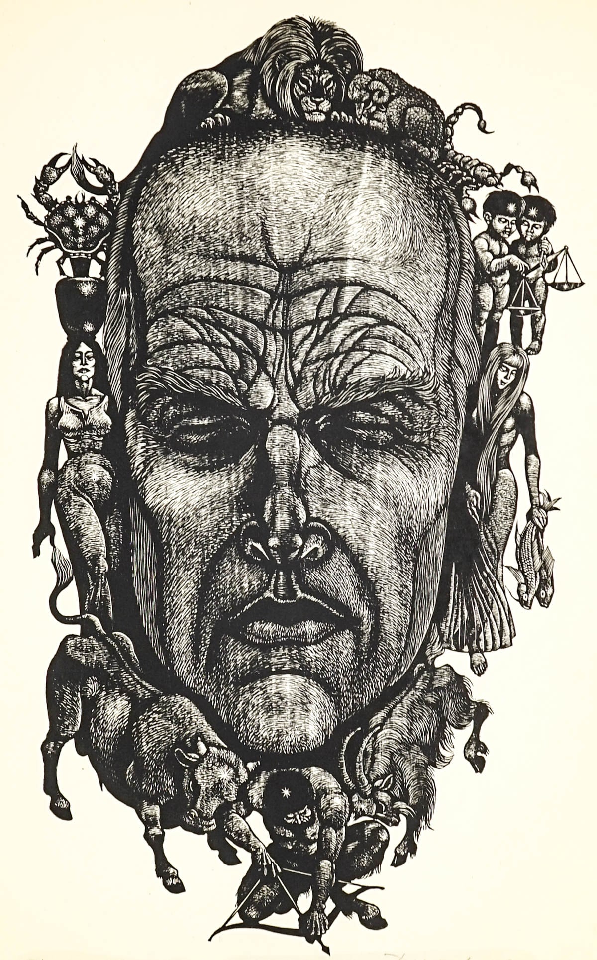 Fritz Eichenberg 'Private Nightmare' SIGNED AP (1 of 5)